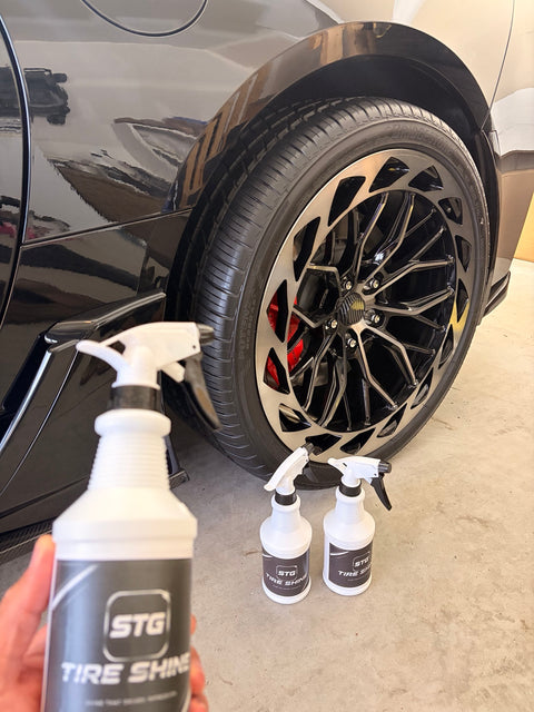 STG Tire Shine & Trim Long-lasting water-resistant protection